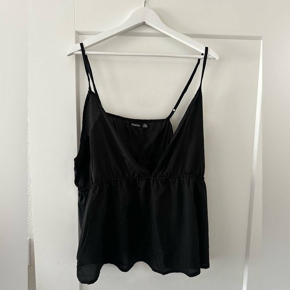 Boohoo Black Women's Top